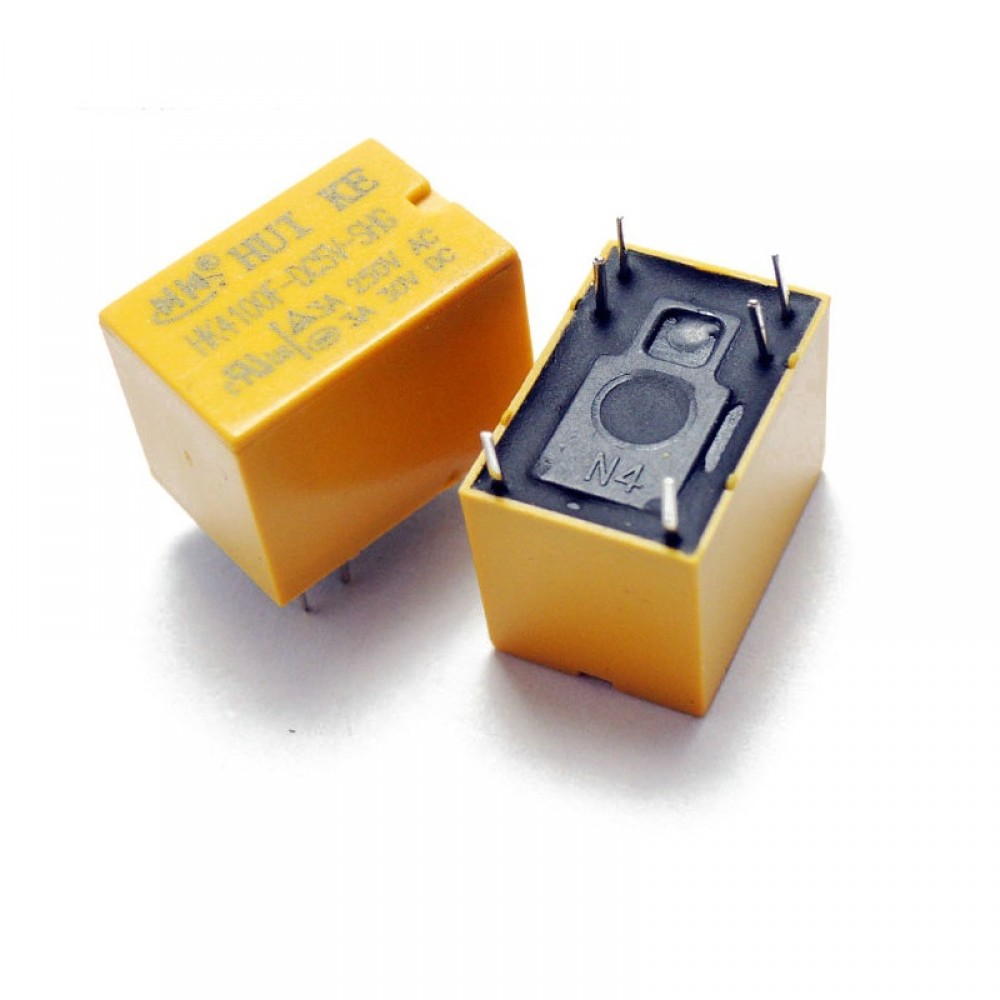 HK4100F-DC 24V Telecommunication Relay Electromagnetic Relay Automotive Relay Minitype Industrial Control Relay
