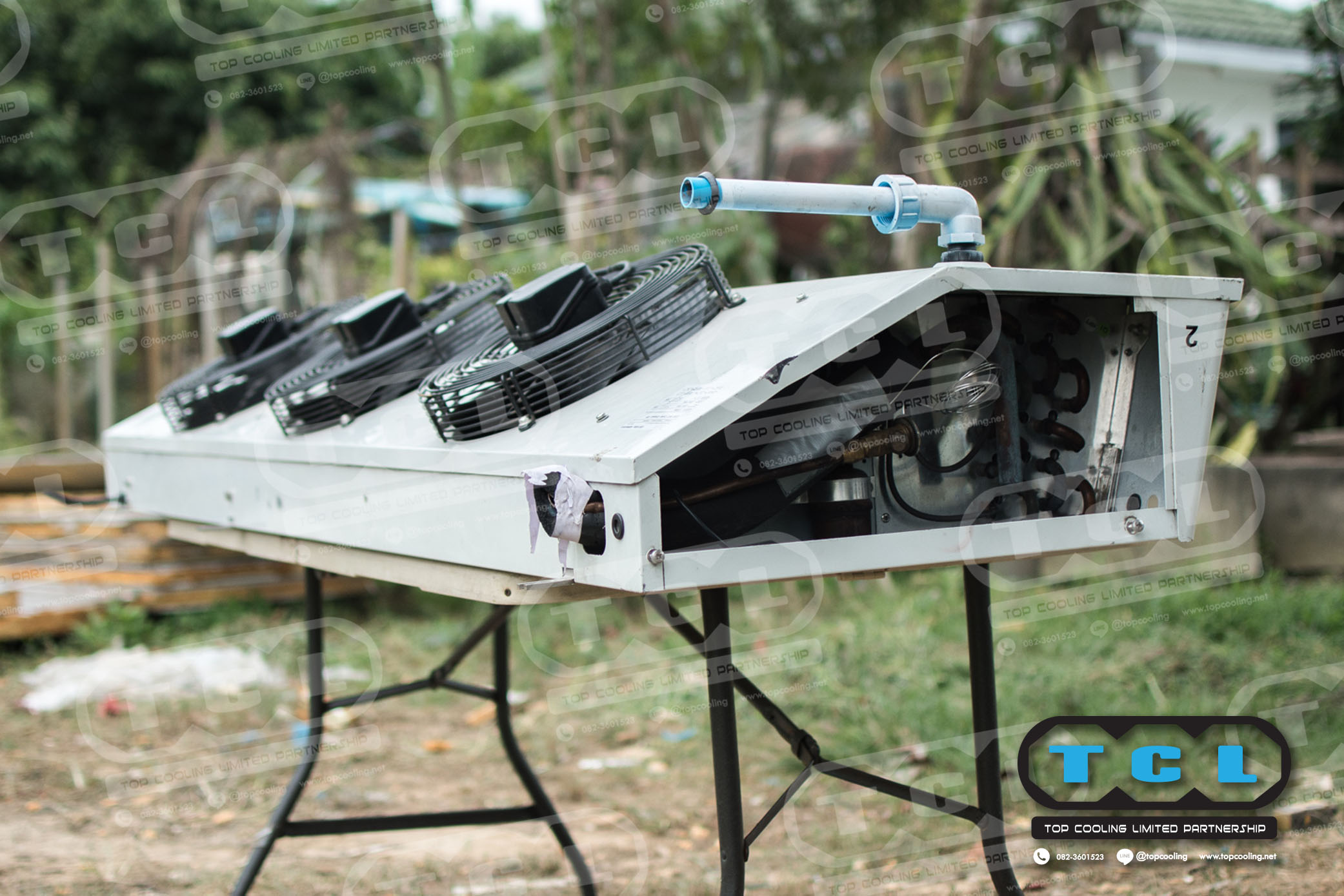 คอยล์เย็นห้องเย็นมือสอง ยี่ห้อ KUBA ของแท้จากเยอรมัน