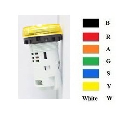 ไพล็อตแลมป์ PILOT LAMP LED 230V : IDEC YW1P-1UQM3