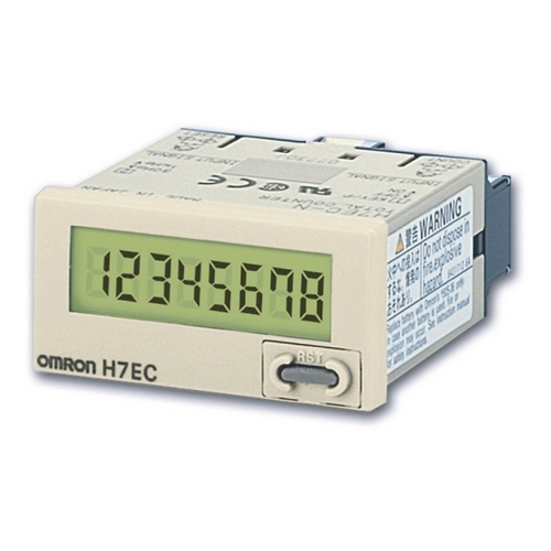 OMRON เครื่องนับจำนวน Self-powered Total Counter รุ่น H7EC-N มี 8 digit