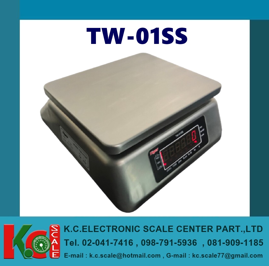 เครื่องชั่งกันน้ำ รุ่น TW-01SS
