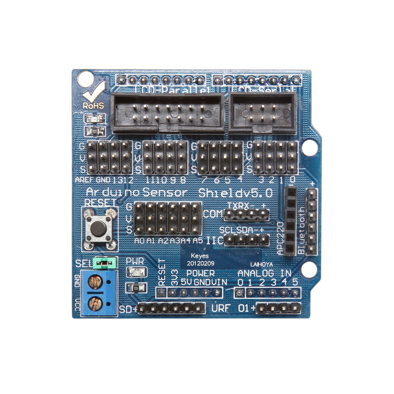 Uno R3 Sensor Shield V5.0 for Arduino