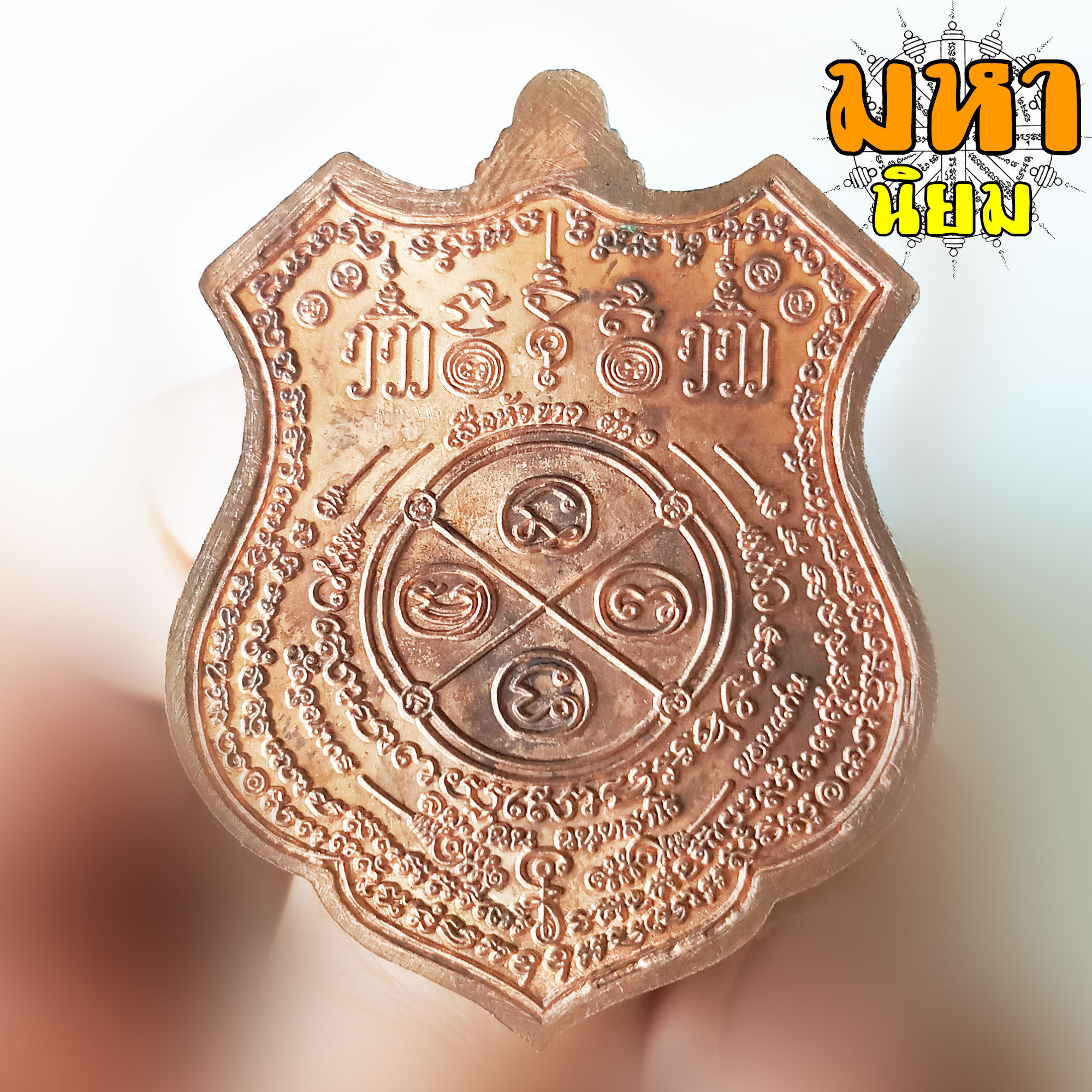 เหรียญเสือหัวขาดตัวหนึ่ง หลวงพ่อไฉน ฉนฺทสาโร จ.ขอนแก่น พร้อมกล่องอย่างดี