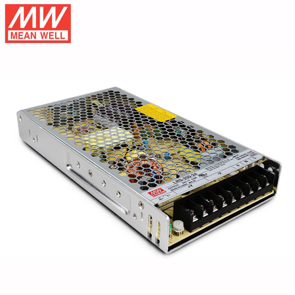 LRS-200-24 Switching Power Supply Input : AC 90-132V or 180-264V/DC 240-370V