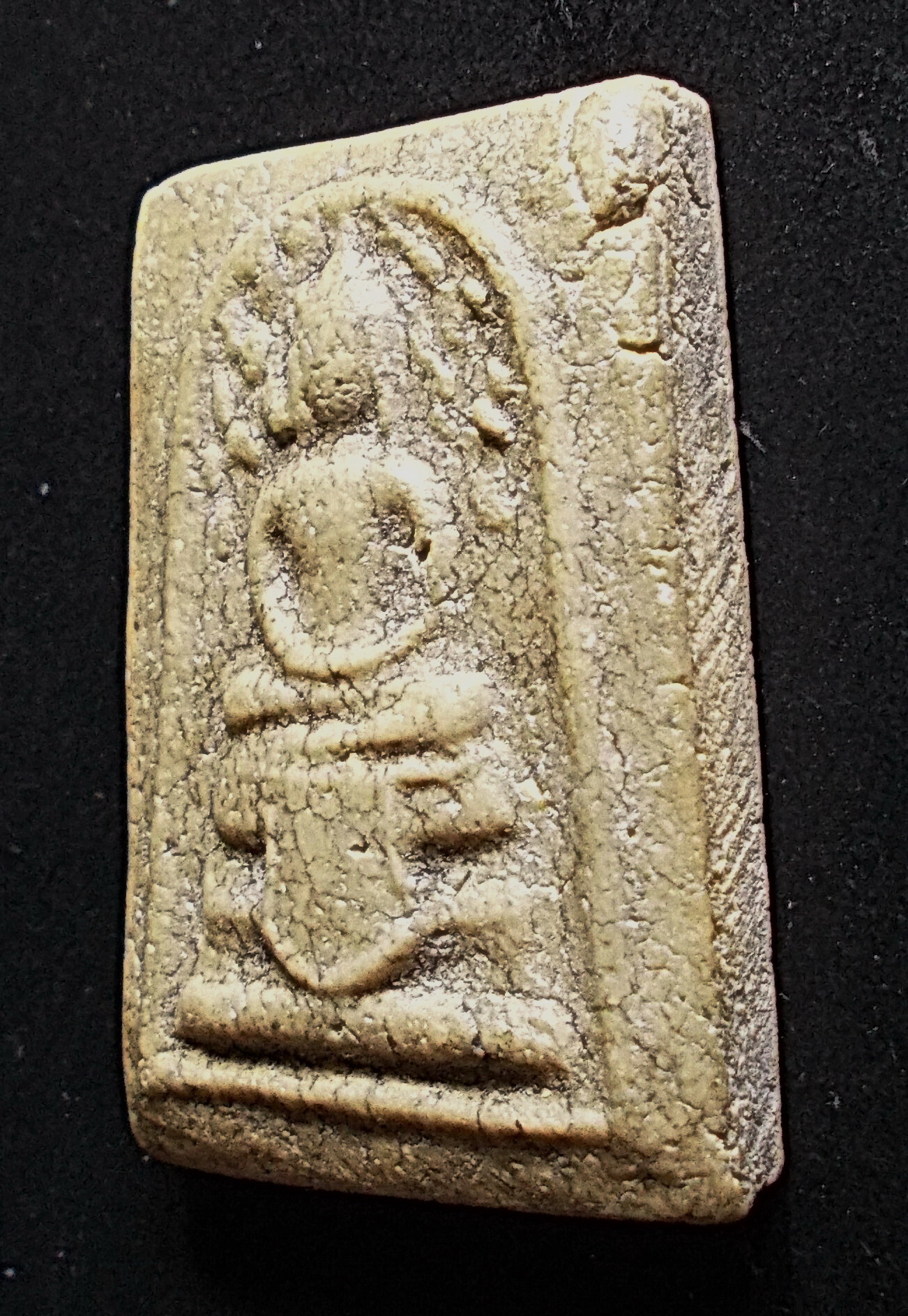 สมเด็จหลวงปู่นาค วัดระฆัง พิมพ์ปรกโพธิ์ฐานผ้าทิพย์