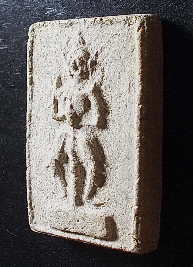 ท้าวเวสสุวรรณ เนื้อผง ลป.เลี่ยม วัดศรีเรืองบุญ นนทบุรี #lnw215 (ขายแล้ว)