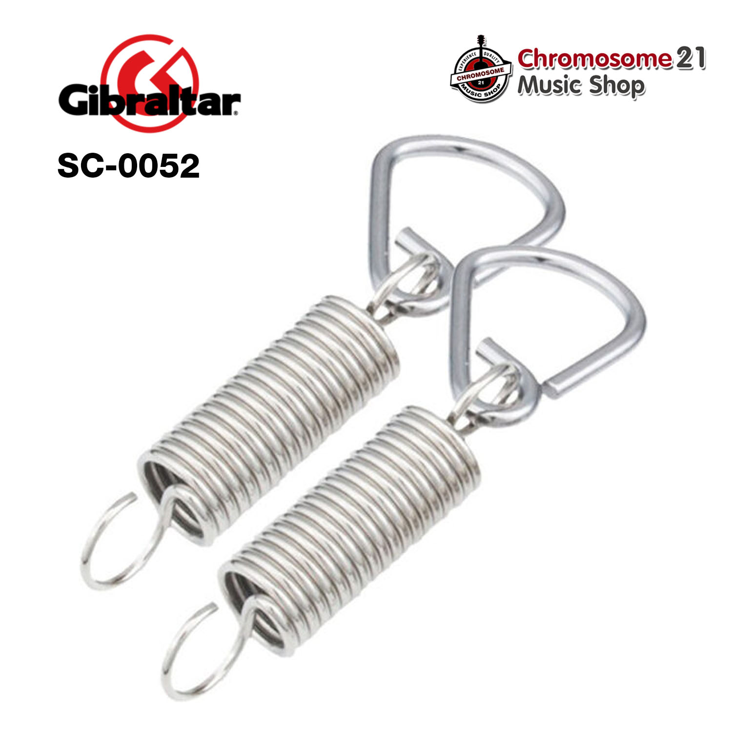 สปริงกระเดื่องGibraltar SC0052 พร้อมเหล็กคล้องสามเหลี่ยม pack 2 ชิ้น