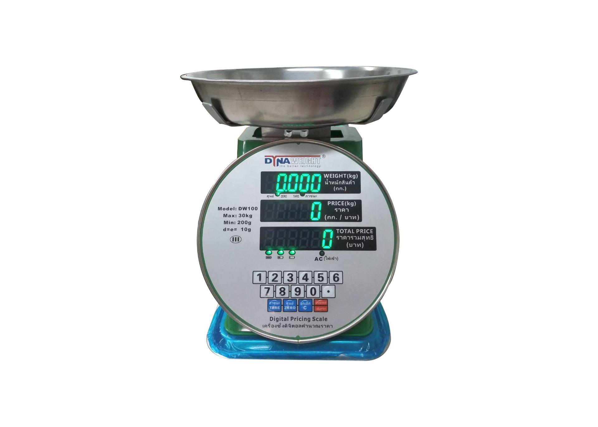 เครื่องชั่งคำนวณราคา รุ่น DW100-LED