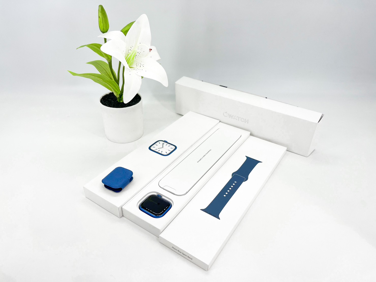 Apple Watch Series 7 (GPS) Alum 41MM Blue