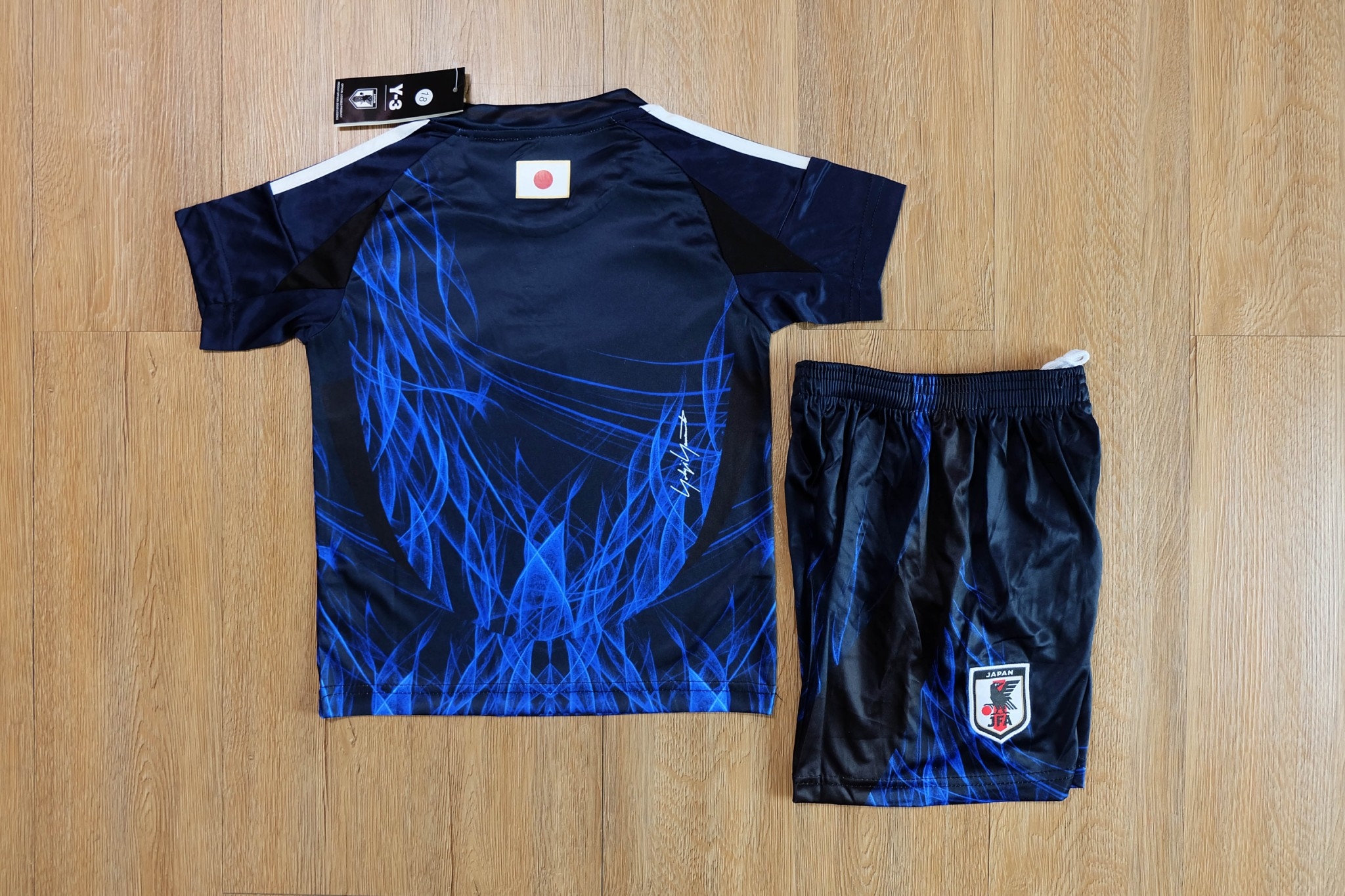 ชุดฟุตบอลเด็ก – ทีมชาติญี่ปุ่น สีน้ำเงิน Fans Edition เกรดแฟนบอล 2024