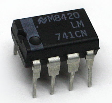 LM741 Operational Amplifier ไอซีออฟแอมป์ IC Op Amp