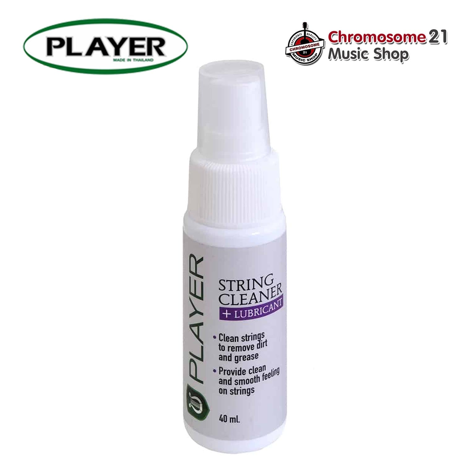 น้ำยาเช็ดสายกีตาร์ Player (40 ml) รุ่น ASC040