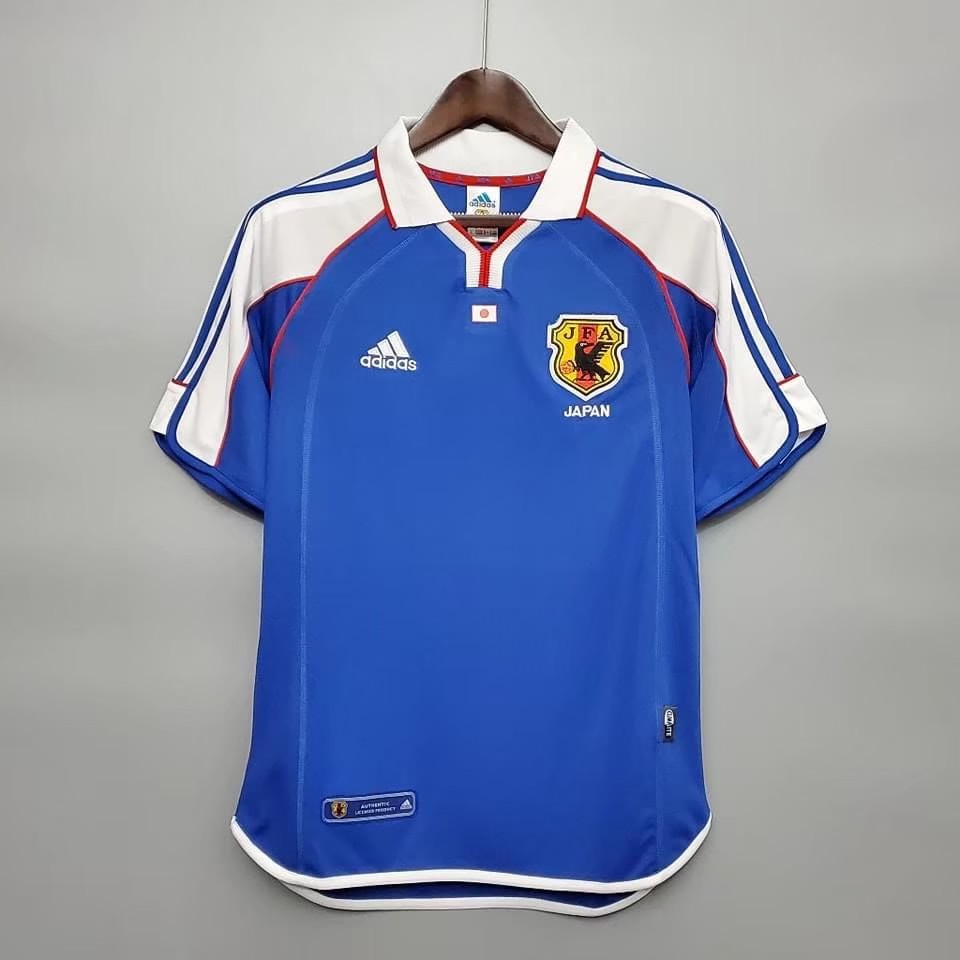 Retro เสื้อฟุตบอลย้อนยุค 2000 Japan Home Retro Soccer Jersey Football