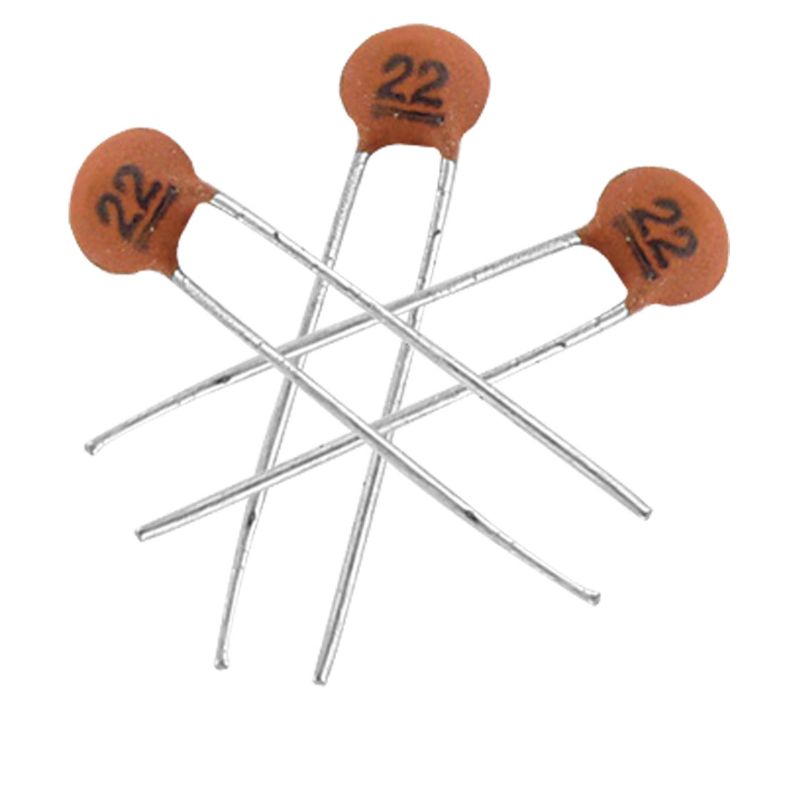 ตัวเก็บประจุชนิดเซรามิก 22PF 50V จำนวน 5 ตัว