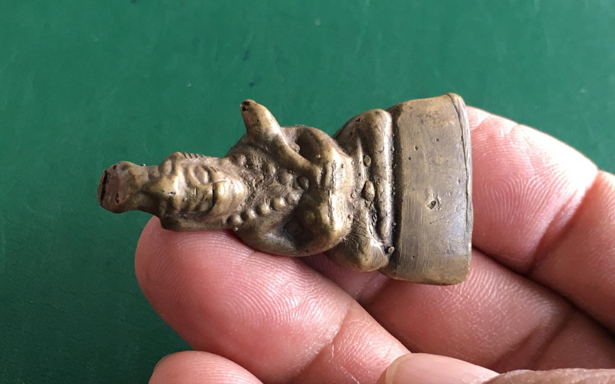 พระกริ่งฤาษีหลวงพ่อเงิน วัดบางคลาน ออกวัดป่ามะไฟ จังหวัดพิจิตร ปี2456