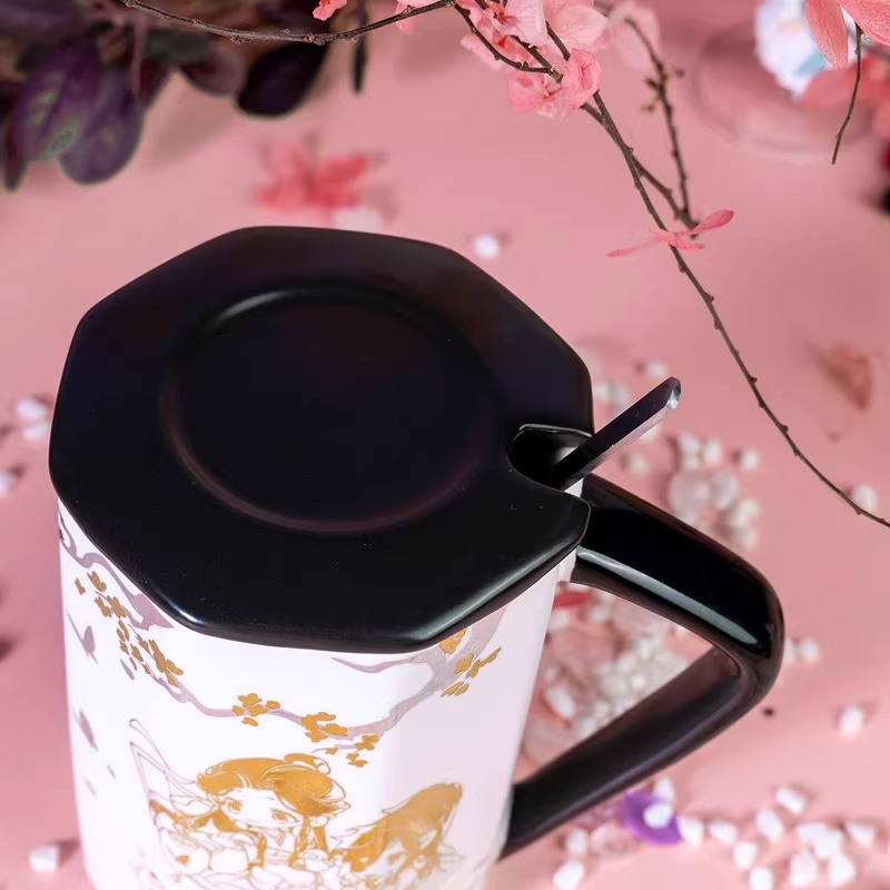 Pre - แก้ว สวรรค์ประทานพร tgcf ฮวาเฉิง เซี่ยเหลียน แก้วเซรามิก Ceramic Mug