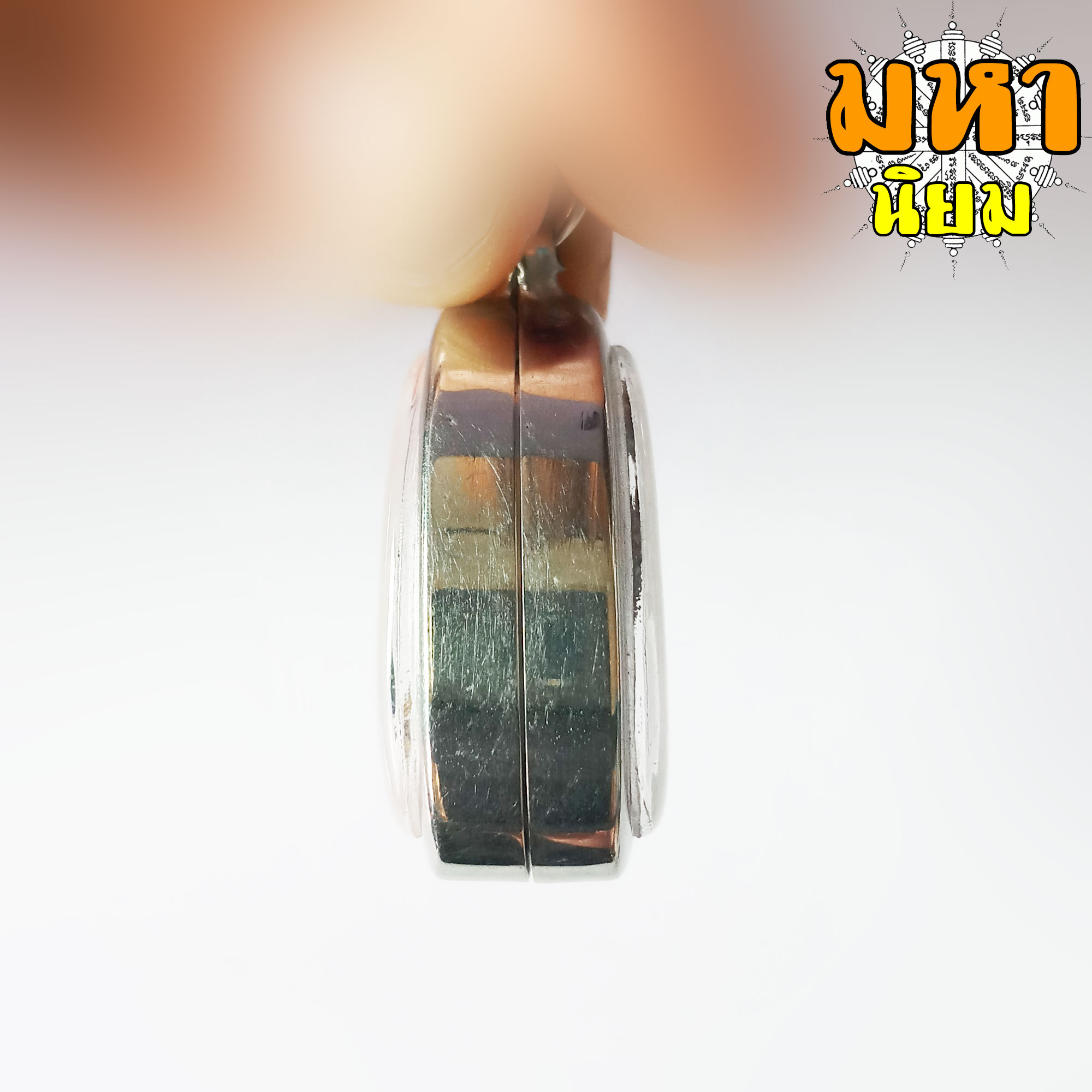 พระปิดตา ลงรักถักเชือก หลวงปู่เอี่ยม วัดสะพานสูง จ.นนทบุรี ไม่ทราบที่มาแน่ชัด