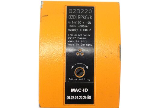 Object recognition sensor รุ่น O3D200