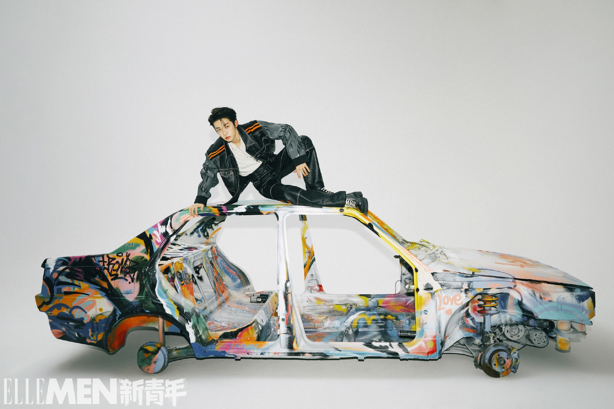 Pre - นิตยสาร ELLEMEN FRESH หลิวอวี่ INTO1Liuyu 2022