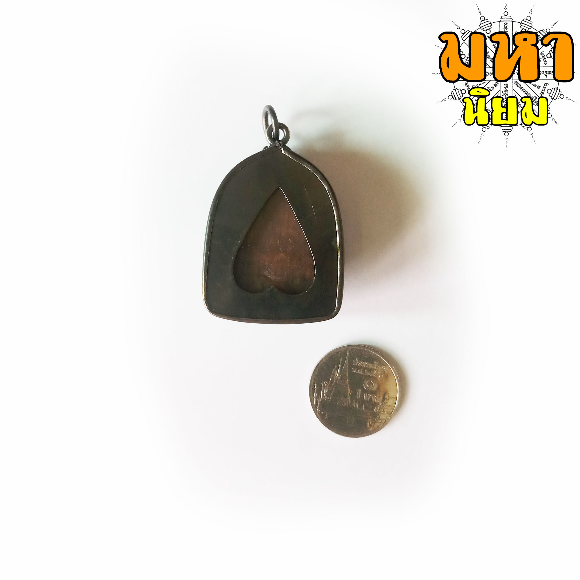 พระซุ้มกอ กำแพงเพชร เลี่ยมกรอบโลหะ ไม่ทราบที่มาแน่ชัด