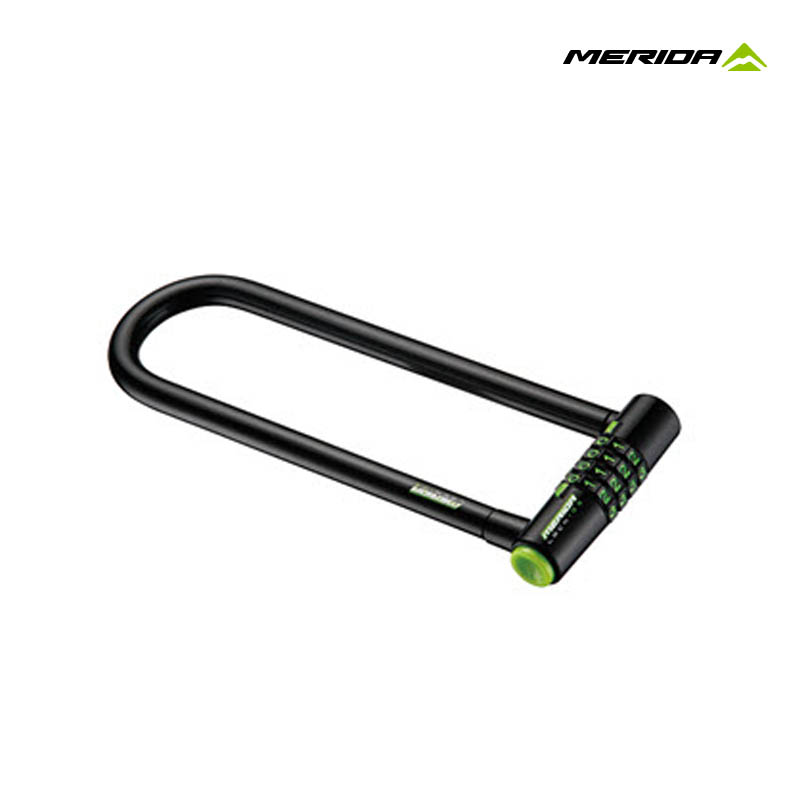 สายล็อคจักรยาน Merida แบบ U-Lock รหัส 4 หลัก