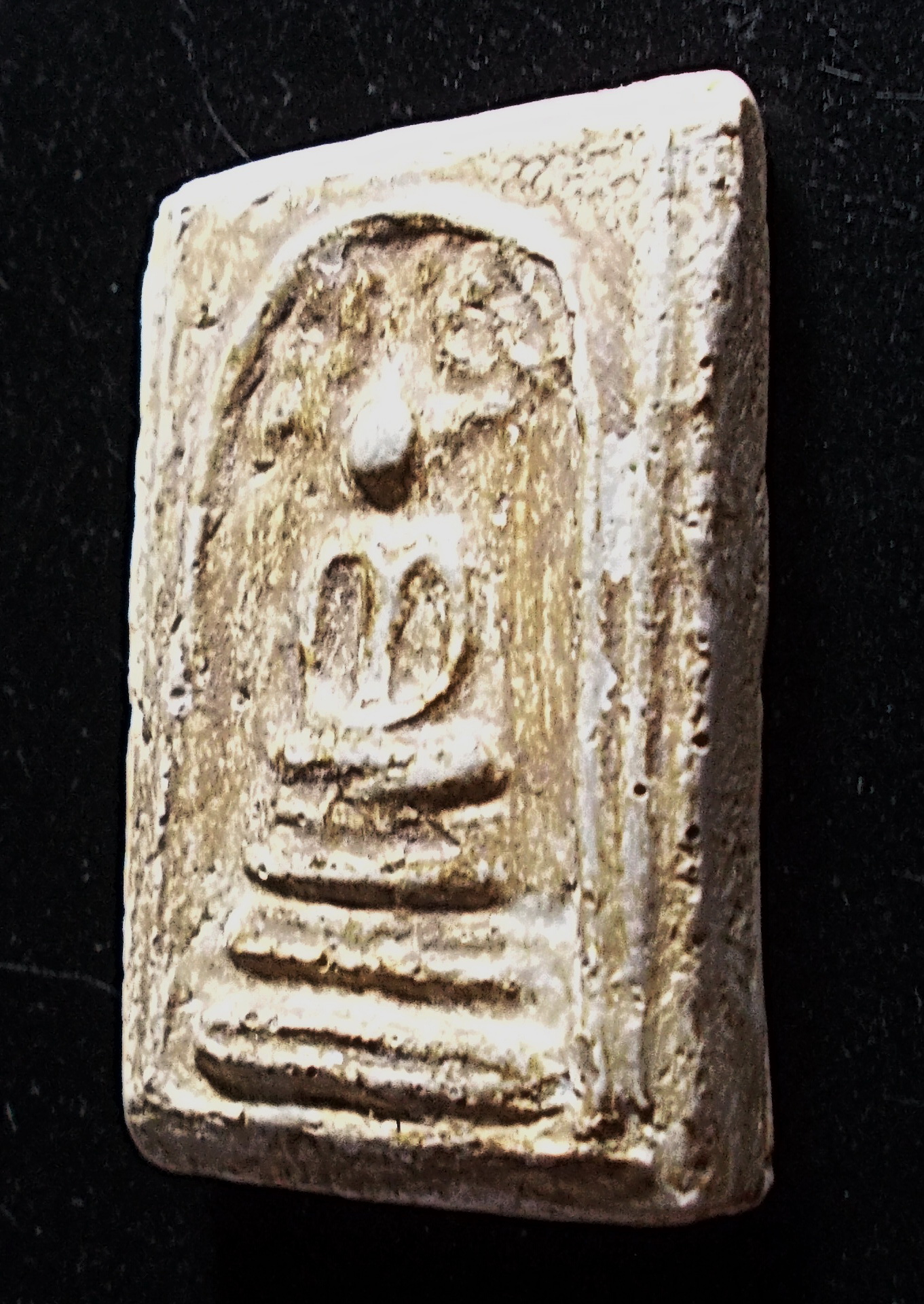 สมเด็จปรกโพธิ์หลังเรียบ พระครูสุพจน์ วัดสุทัศน์ พิธีอินโดจีน ปี 84