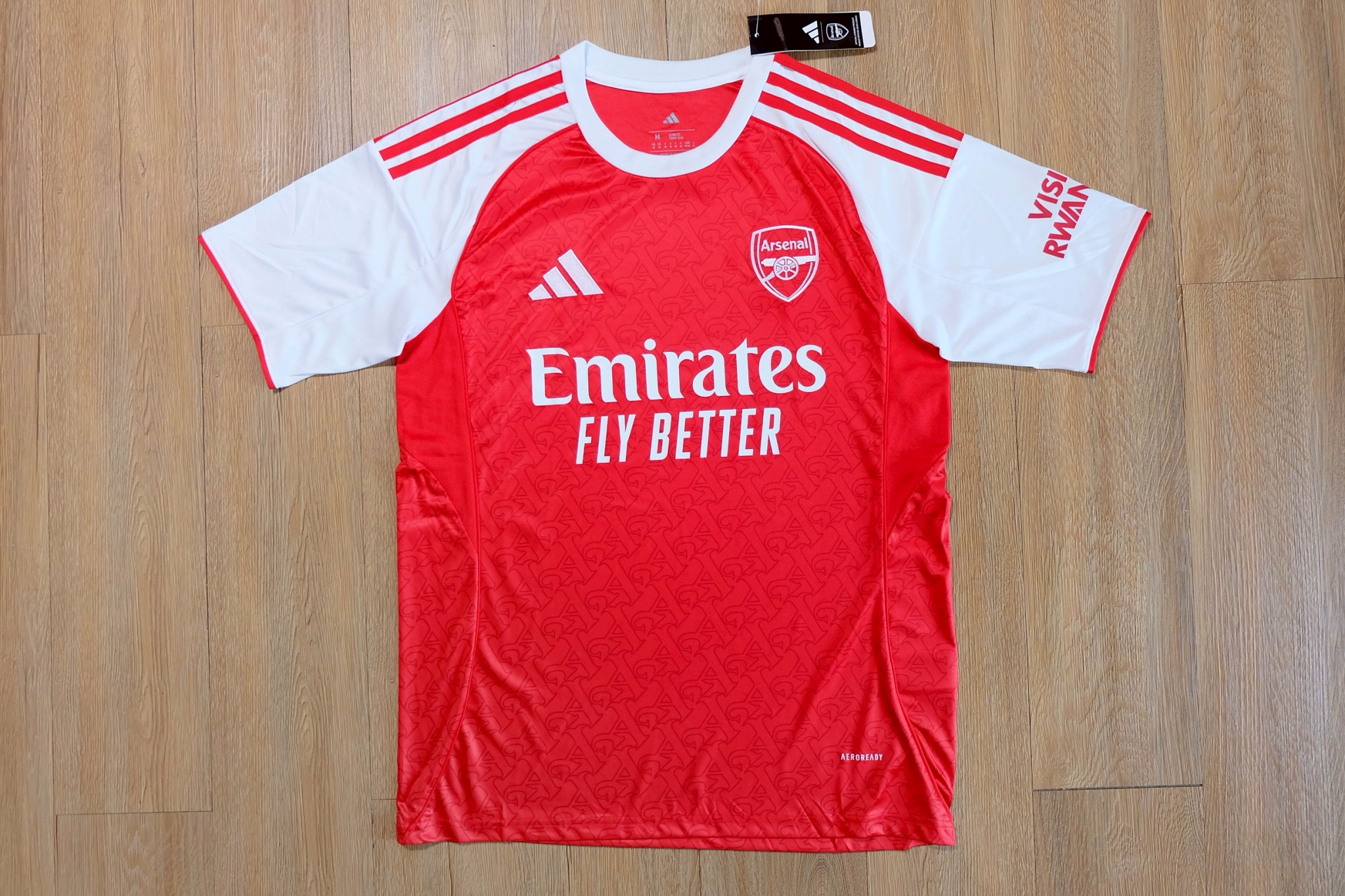 เสื้อฟุตบอลอาร์เซนอล เหย้า สีเเดง Fans Edition เกรดแฟนบอล 2025