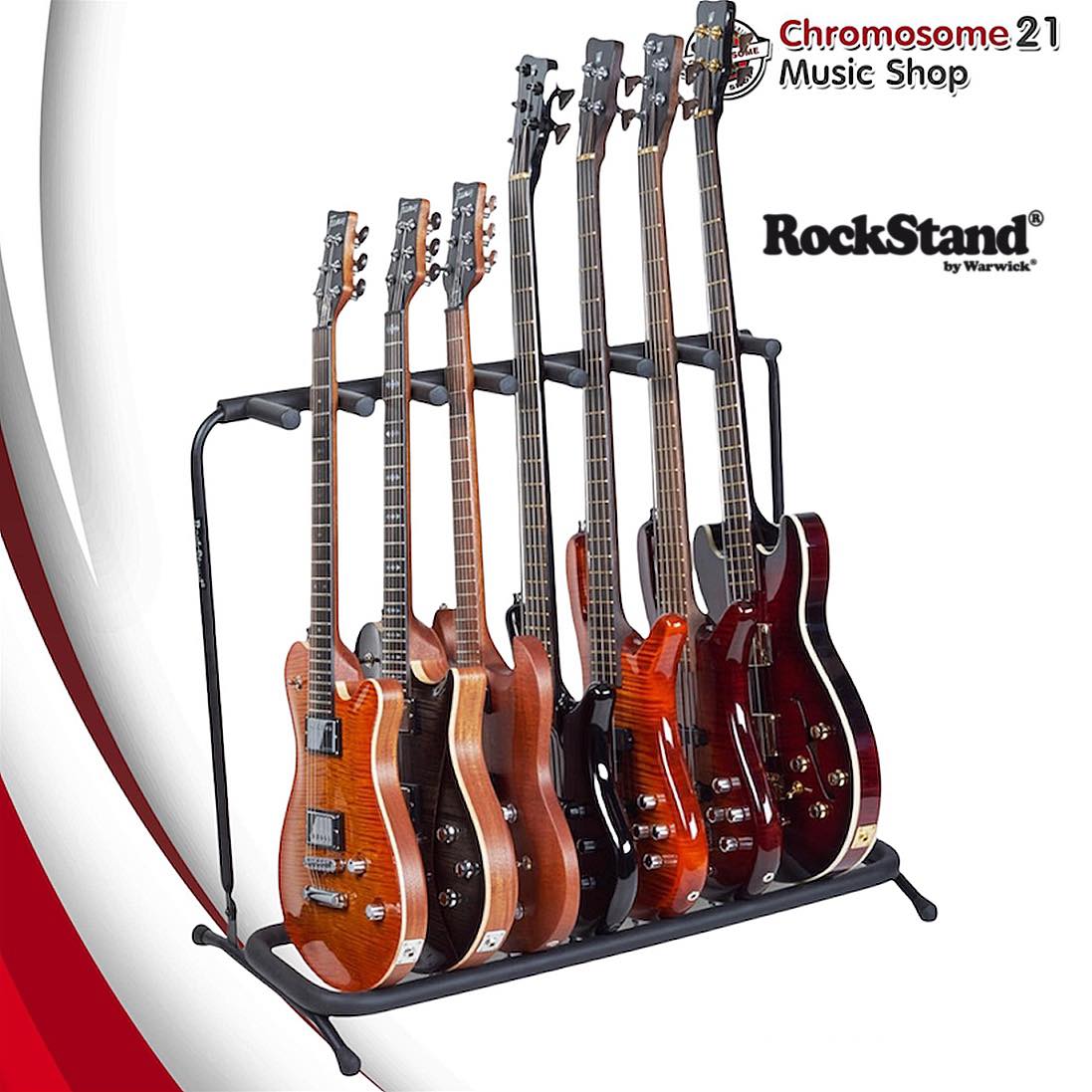 ขาตั้งกีตาร์ไฟฟ้าแบบ 7 ตัว Rockstand RS 20882 B/1