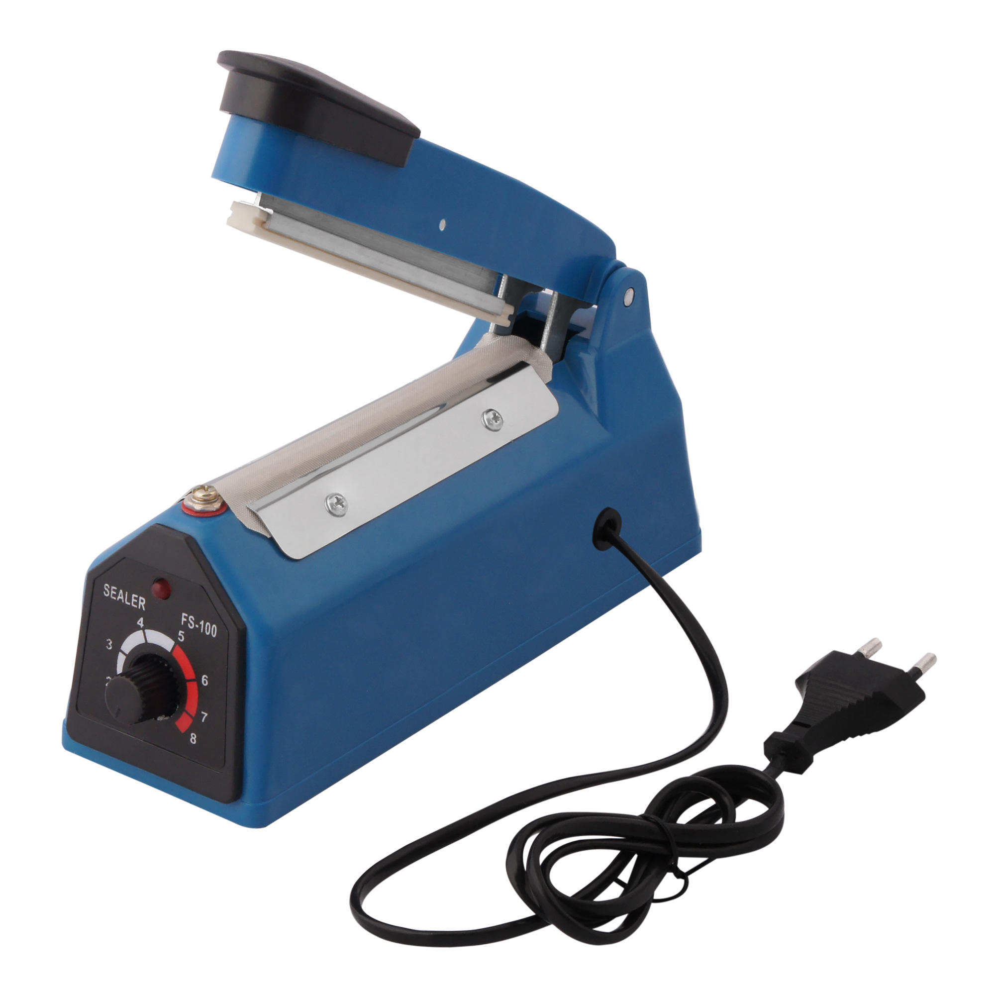 Nanotech เครื่องซีลปากถุง แบบมือกด ขนาด 4 นิ้ว รุ่น NT-S4 เครื่องซีลถุง แถมฟรี! ชุดเส้นลวดและผ้าเทปล่อนอีก 1 ชุด