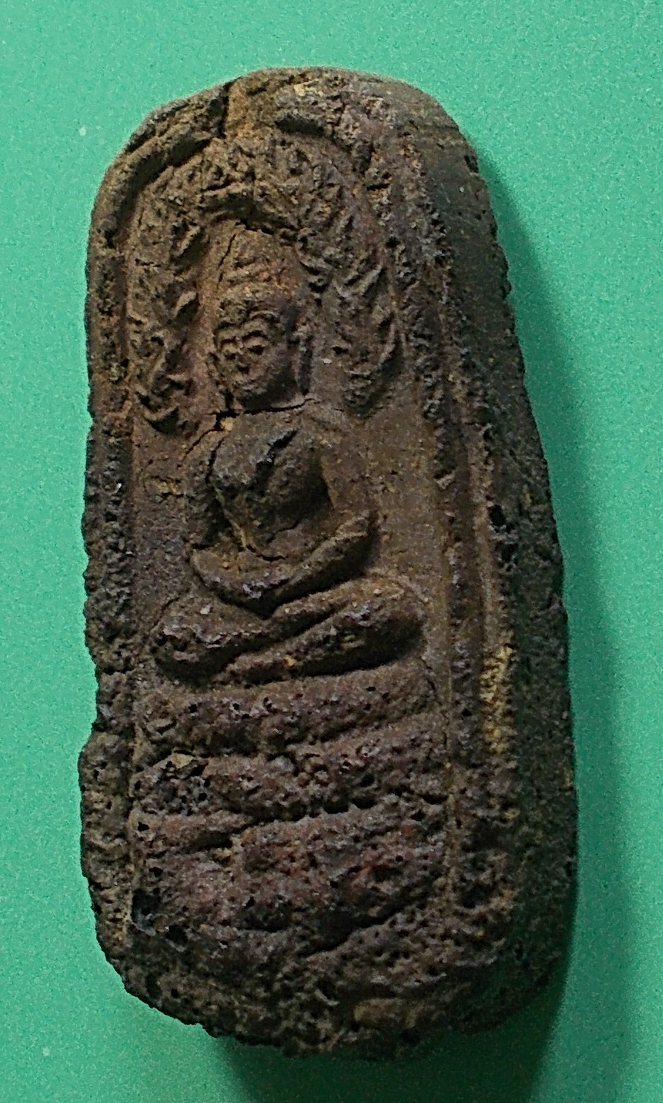 พระนาคปรกเทพนิมิตร หลังยันต์ห้า อาจารย์ชุม ไชยคีรี ปี 2496