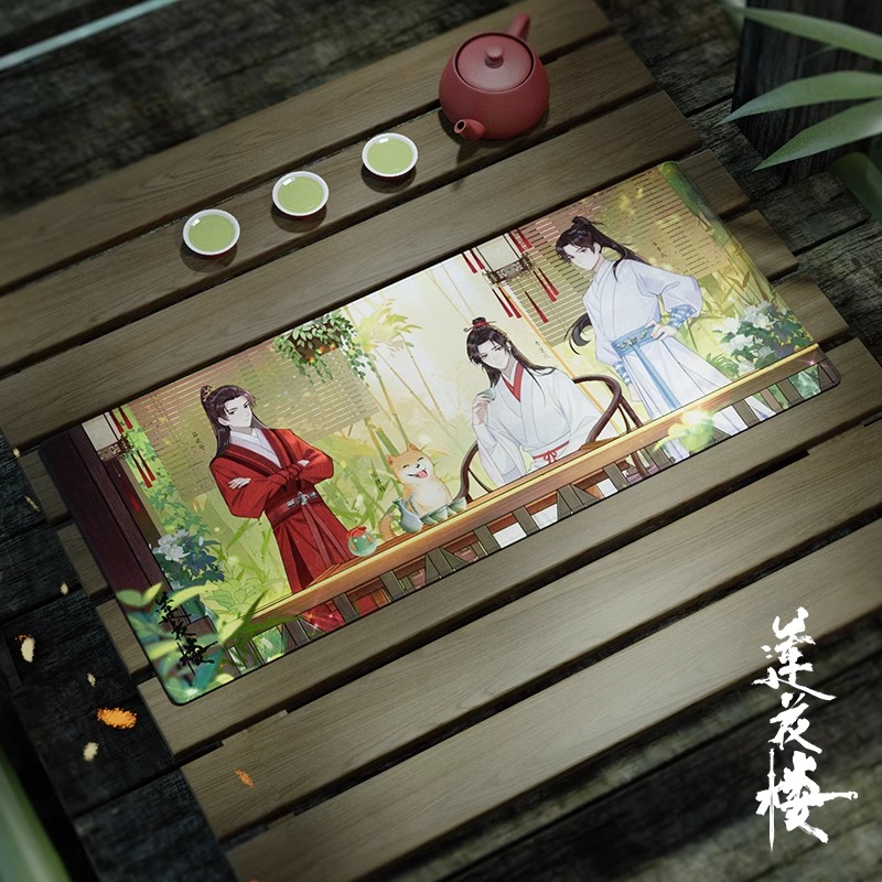 Pre - คีย์บอร์ดแผ่นรองเม้าส์ ซีรี่ย์หอดอกบัวลายมงคล MysteriousLotusCasebook หลี่เหลียนฮวา ตี๋เฟยเซิง ฟางตัวปิ้ง