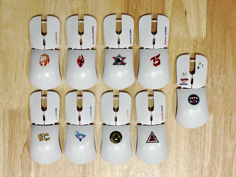 สกรีนเม้าส์ พิมพ์ mouse 4 สี