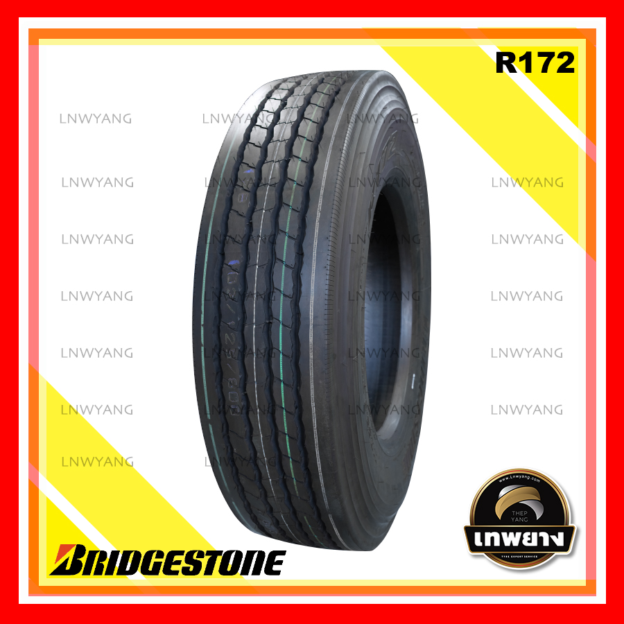 11R22.5 ยี่ห้อ BRIDGESTONE รุ่น R172 ยางรถบรรทุก เรเดียล TBR