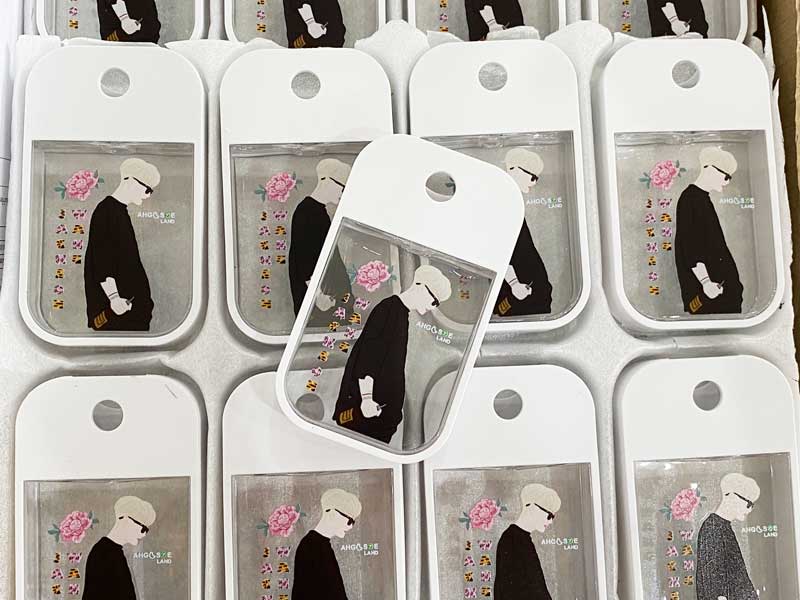 พิมพ์สเปรย์แอลกอฮอลล์ สกรีนสเปรย์แอลกอฮอลล์