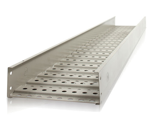 KSSS รางเคเบิ้ลเทรย์ KJL (ข้างเรียบ) พ่นสีมาตรฐาน Cable Tray (Smooth Side)