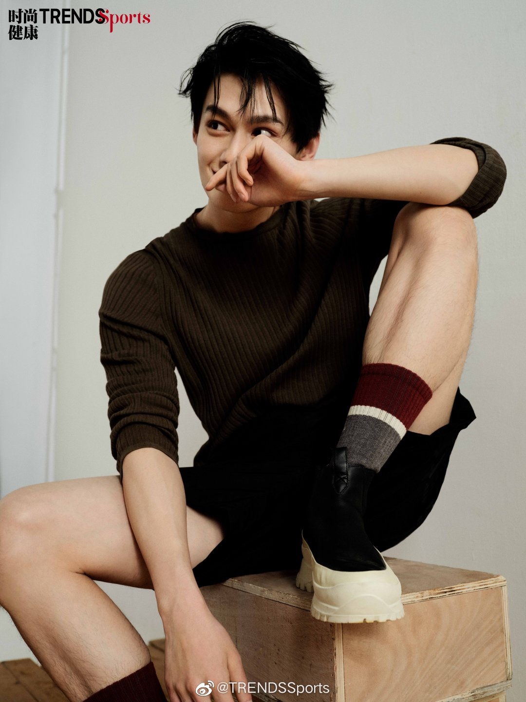 Pre - นิตยสาร TRENDSSports หน้าภายใน #WangZhuoCheng วังจั๋วเฉิง 2022