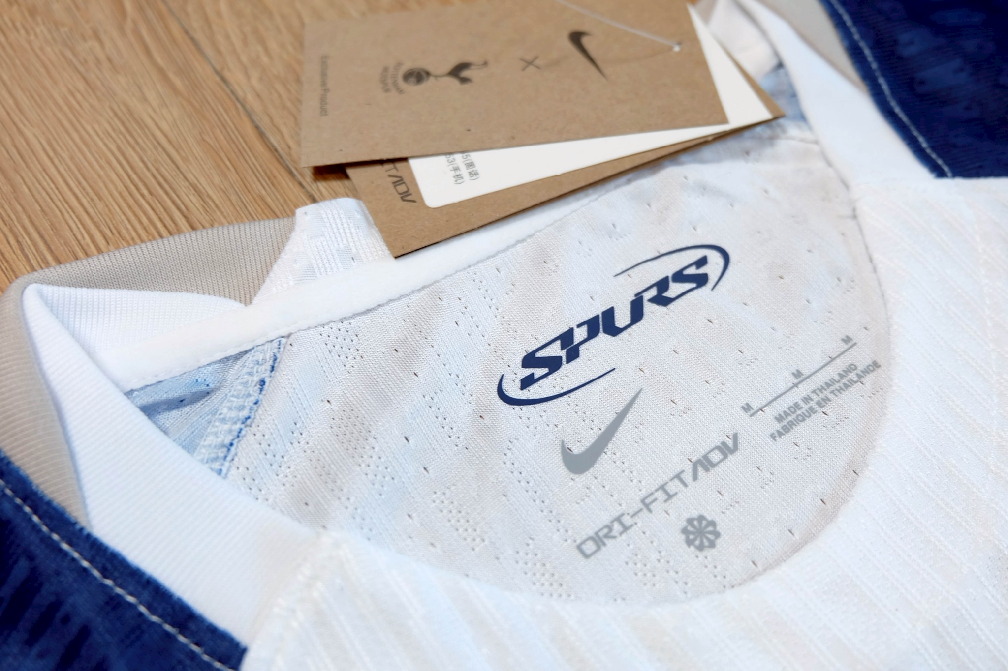 2025-26 เสื้อฟุตบอลสเปอร์ สีขาว สำหรับผู้ชาย Player Edition เกรดนักเตะ Size S-2XL