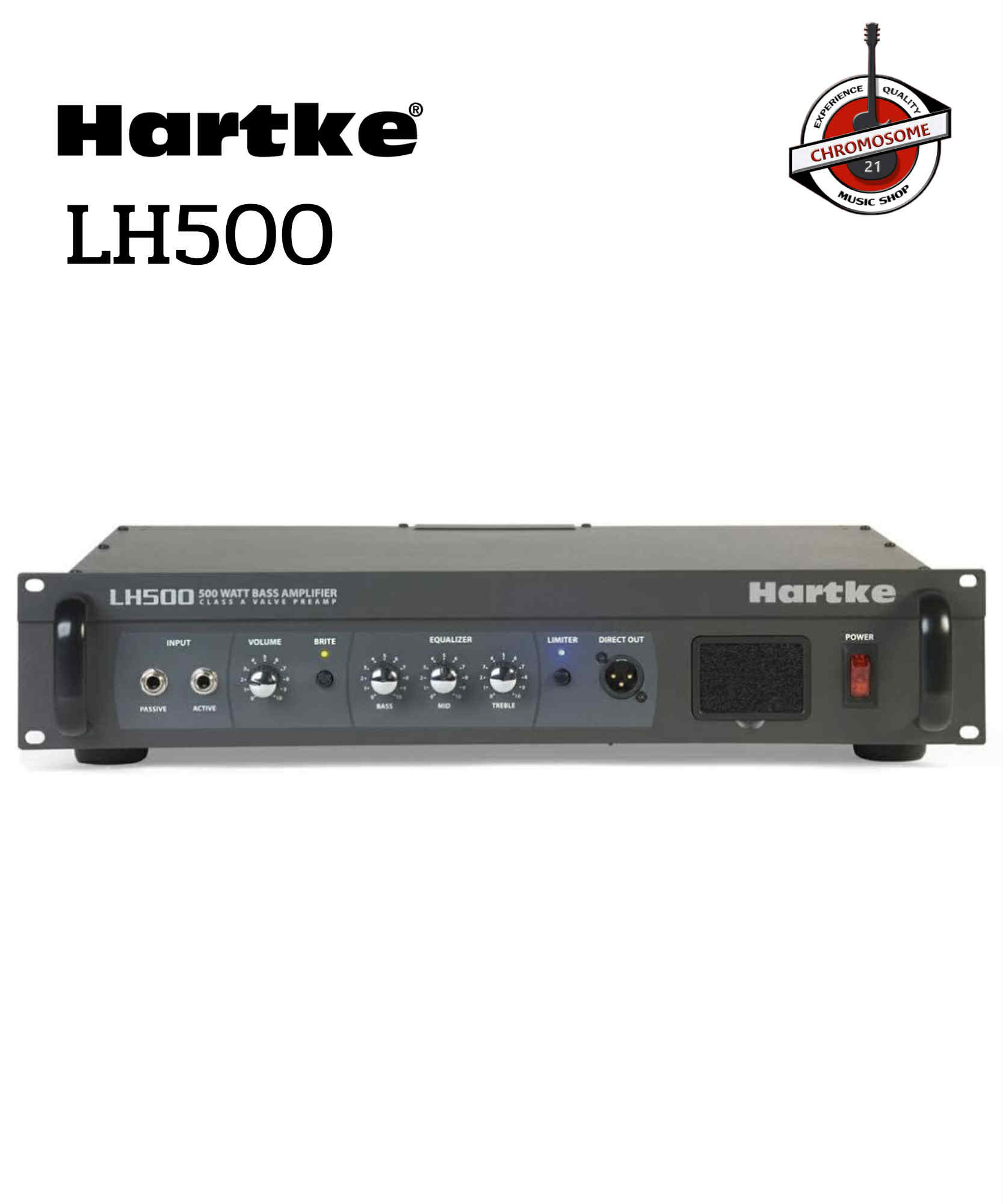 หัวแอมป์เบส Hartke LH500 Head Bass Amplifier