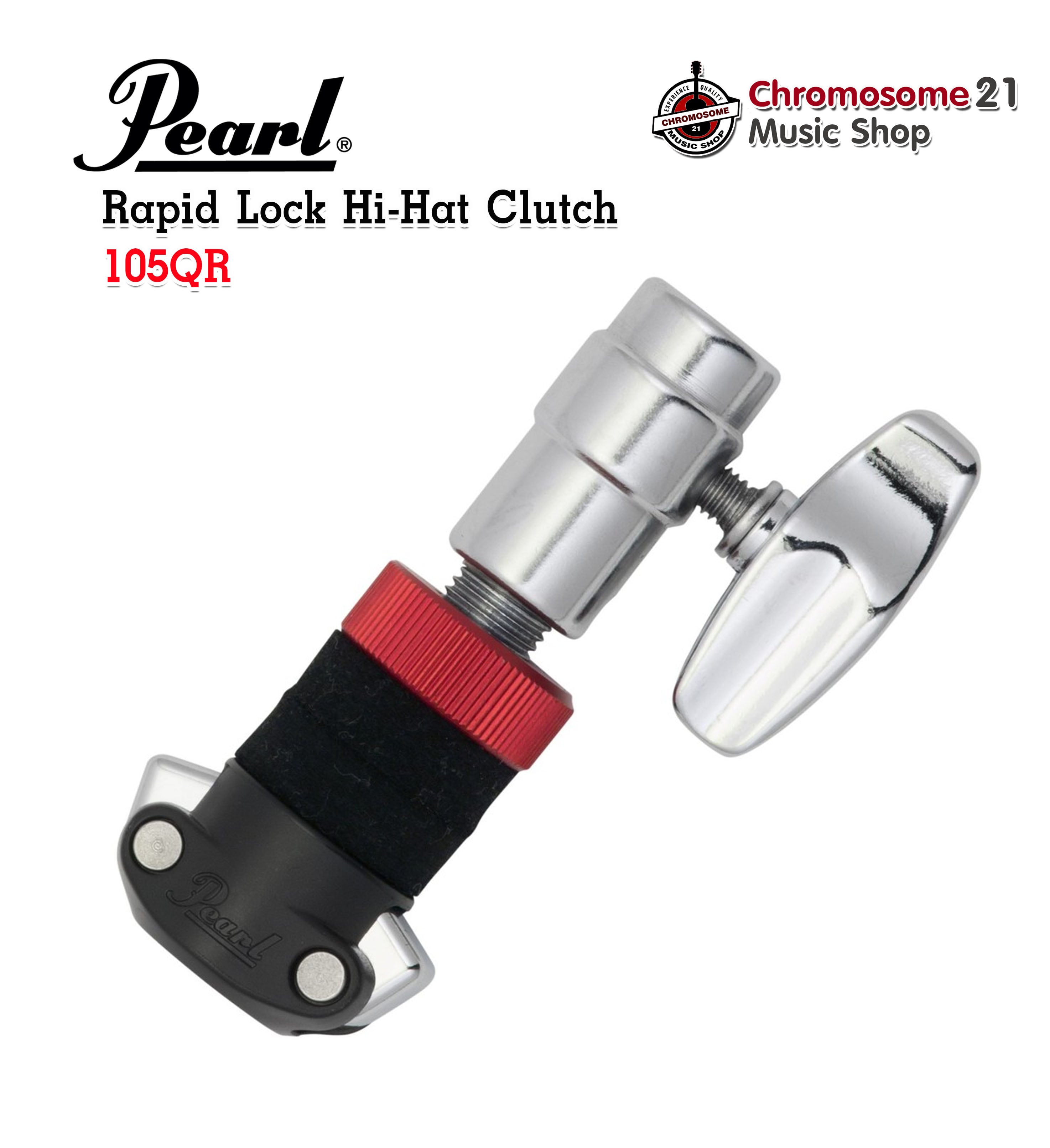Pearl HCL 105QR ตัวล็อค ฉาบไฮแฮท