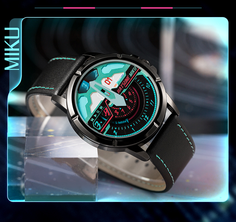 Pre - นาฬิกาข้อมือ Hatsune Miku (อฟช.จีน) นาฬิกากันน้ำฉลองครบรอบ 16 ปี