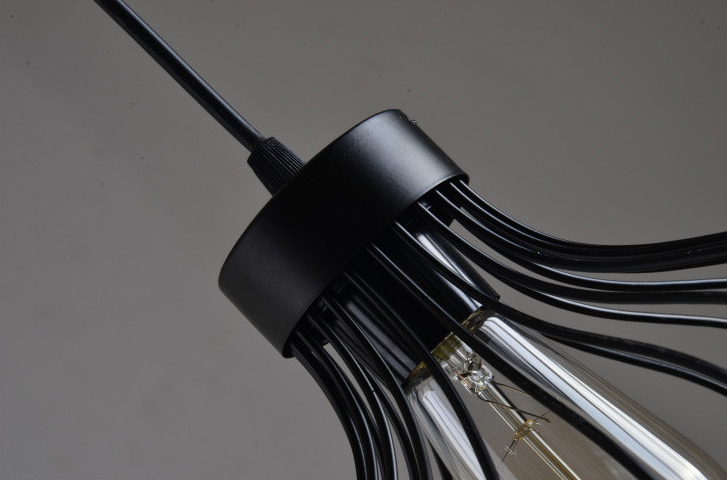 โคมไฟระย้าเหล็กดัด Modern minimal 22cm