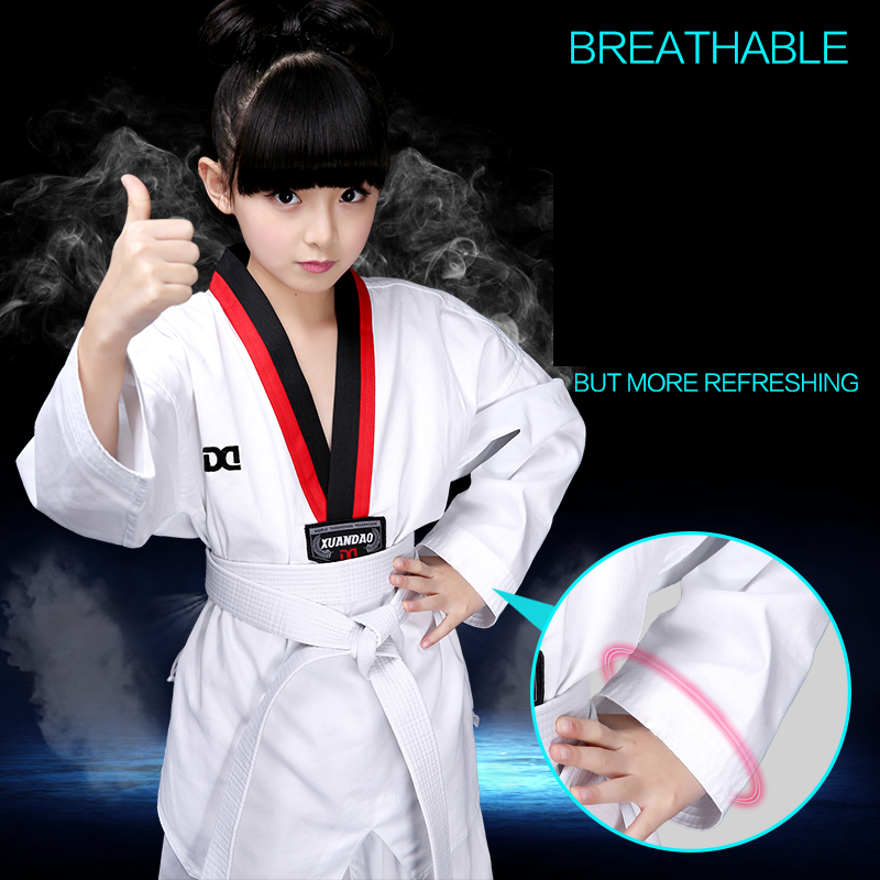 (พรีออเดอร์) ชุดเทควันโด+สาย Taekwondo TCD10001-9P