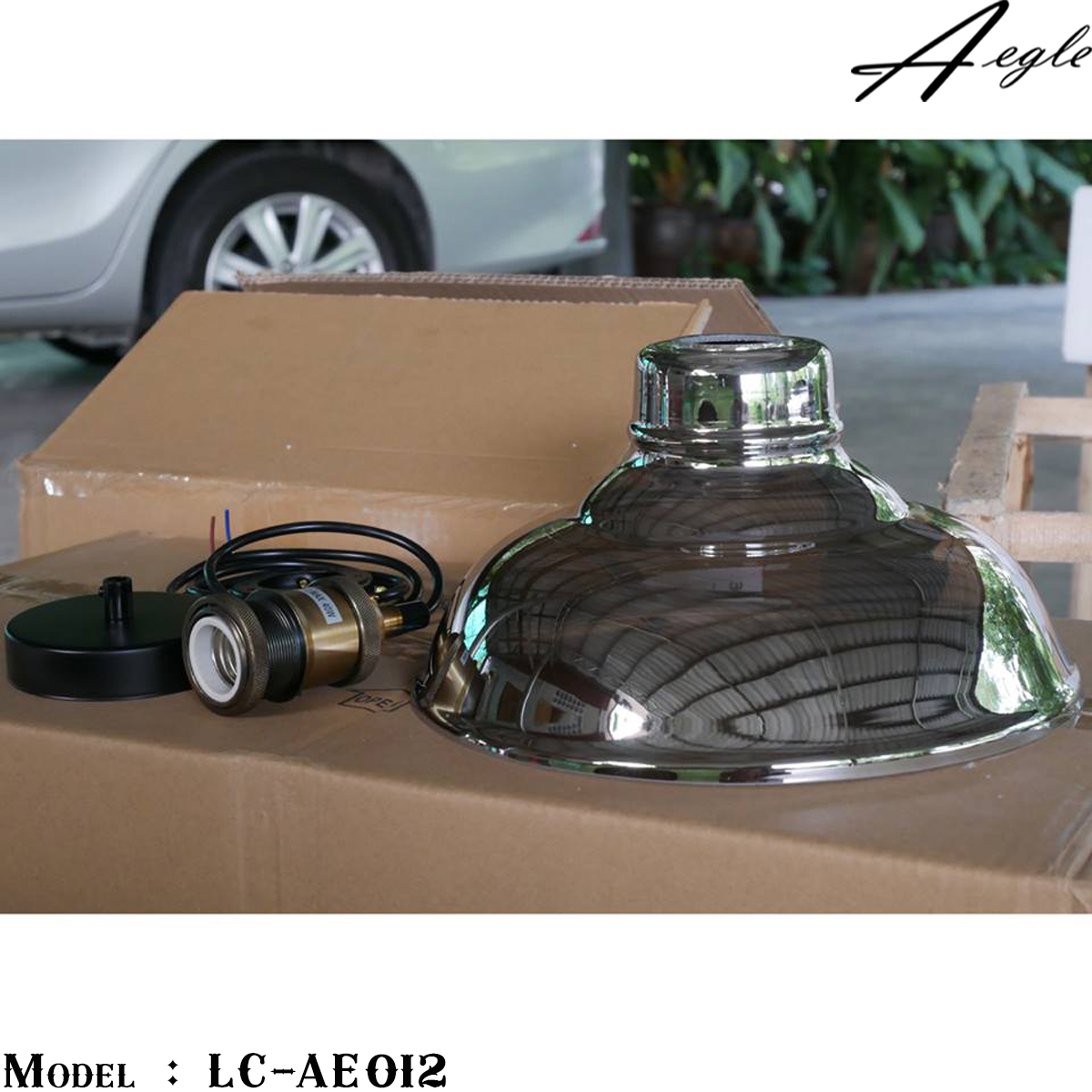 โคมไฟห้อยเพดาน Smoke gray