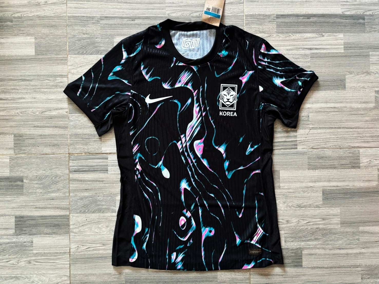 เสื้อฟุตบอลทีมชาติ เกาหลีใต้ สีดำ เกรดนักเตะ 2024