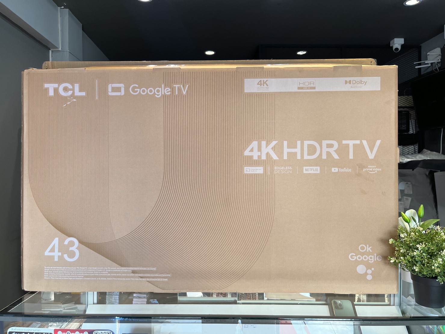 TCL UHD LED (43", 4K, Android) รุ่น 43P635
