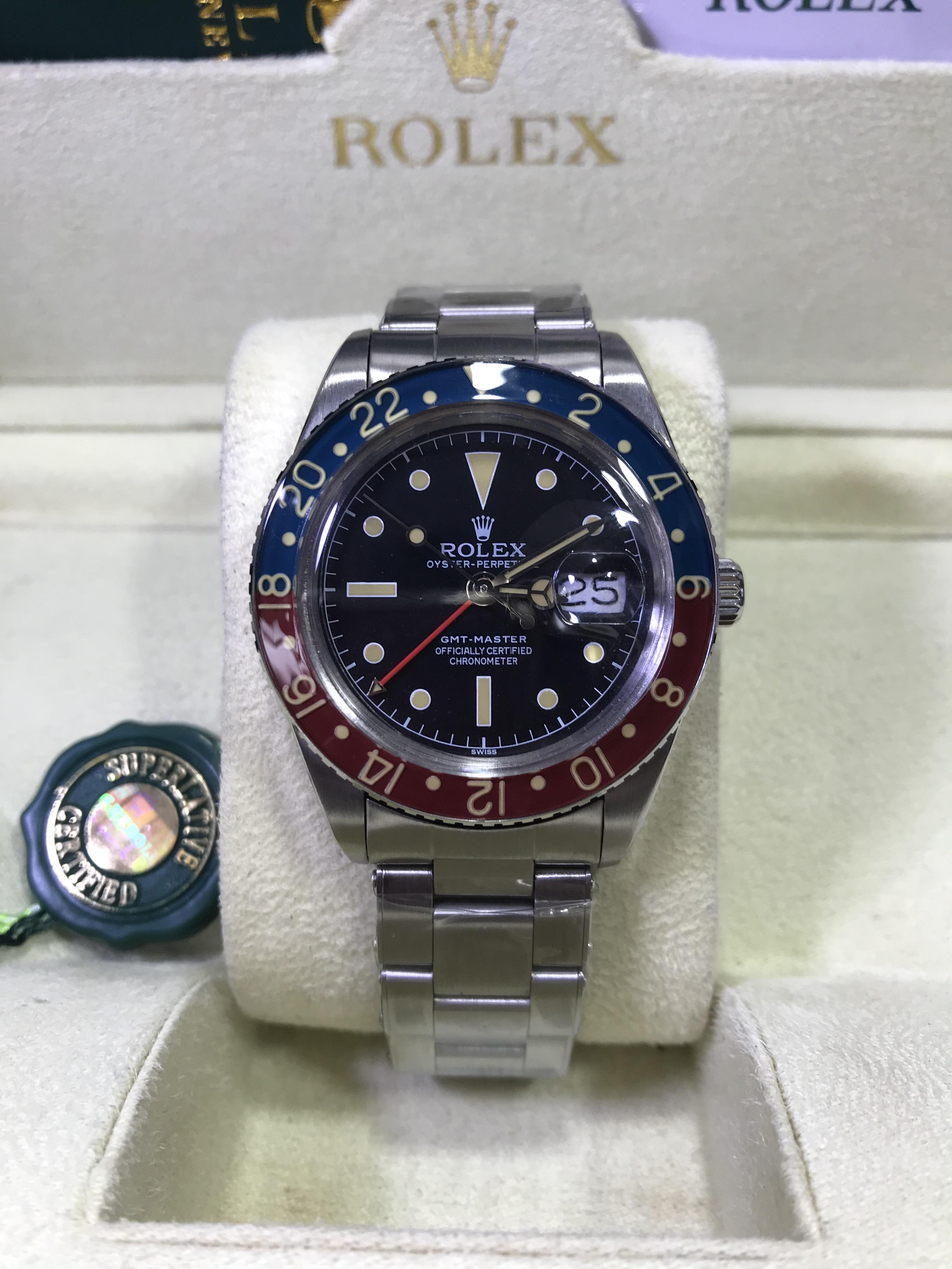 Rolex GMT-Master2 (Pepsi Swiss)