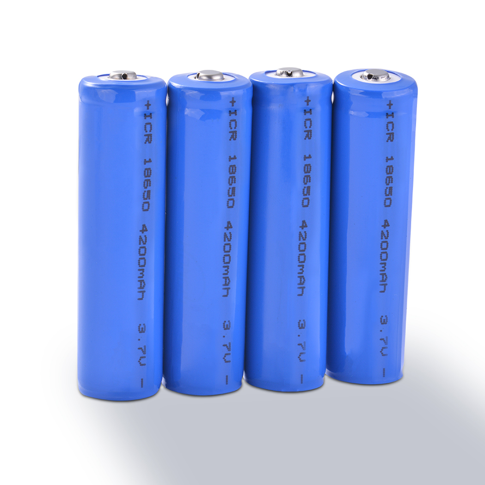 18650 Battery 4200mAh 3.7V Rechargeable Liion Lithium Cell Button