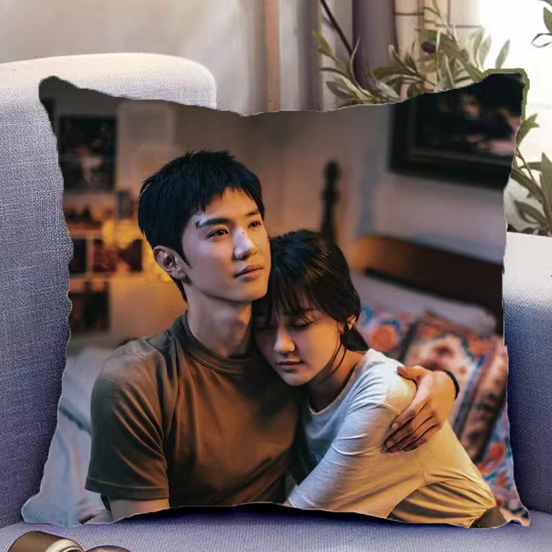 Pre - หมอนลาย ปลูกรักพักใจใต้ต้นมะกอกขาว TheWhiteOliveTree (ไม่ใช่สินค้าอฟช.) 35 cm/เฉินเจ๋อหย่วน/Guzicheng