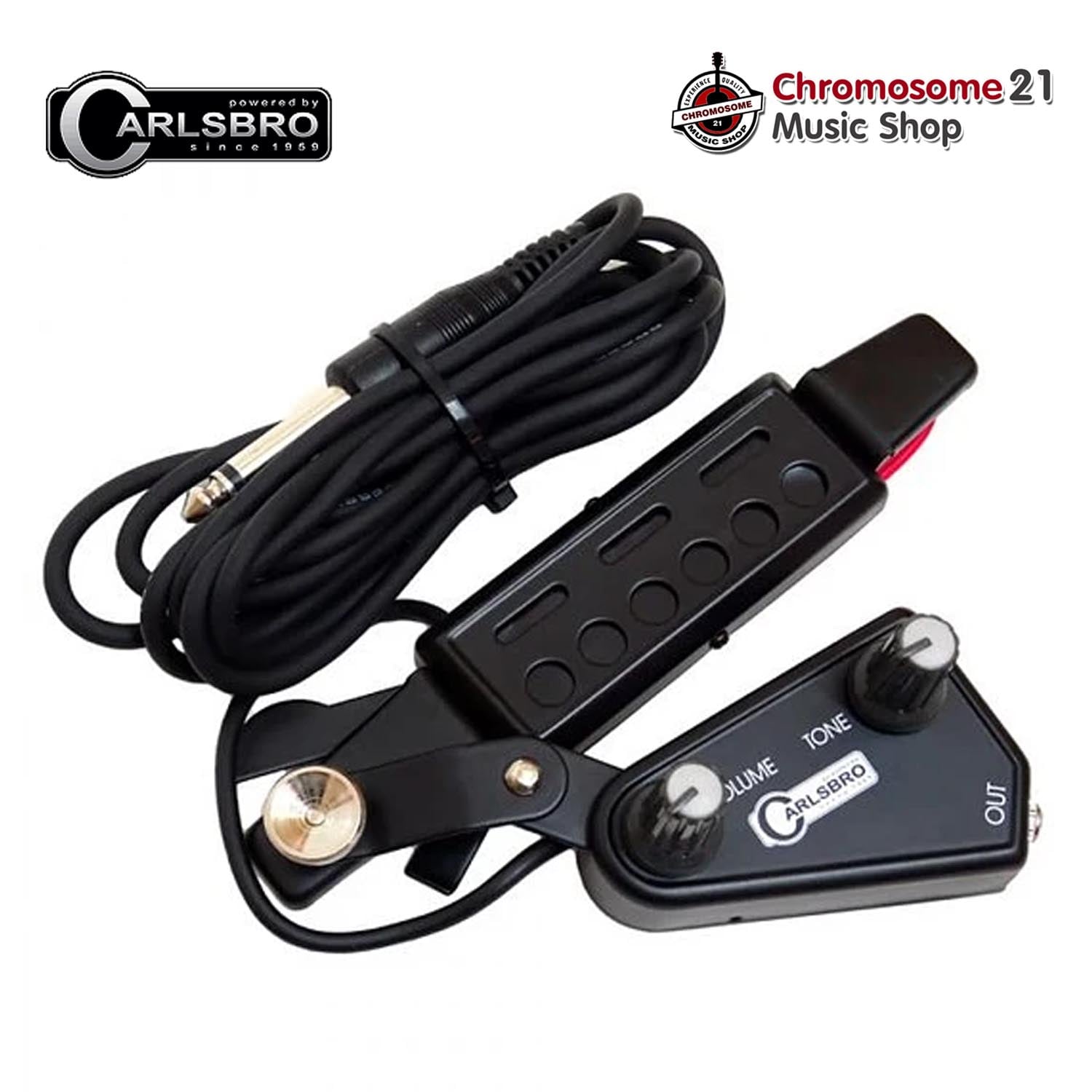 ปิ๊กอัพกีต้าร์โปร่ง Carlbro DB 4015 Guitar Pickup