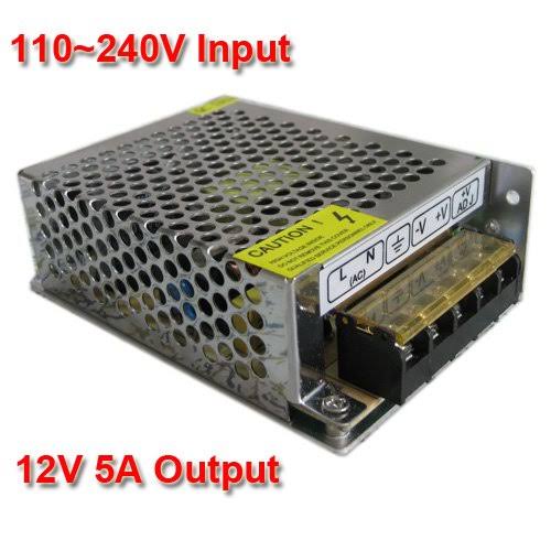 Switching Power Supply 60W 12V 5A